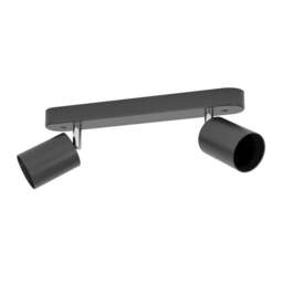 EGLO Essentials Reciso-E 2 Light Semi Flush Spotlight Bar - thumbnail 1