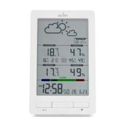 Acctim Skyler 6-in-1 Barometric Weather Station Clock - thumbnail 1