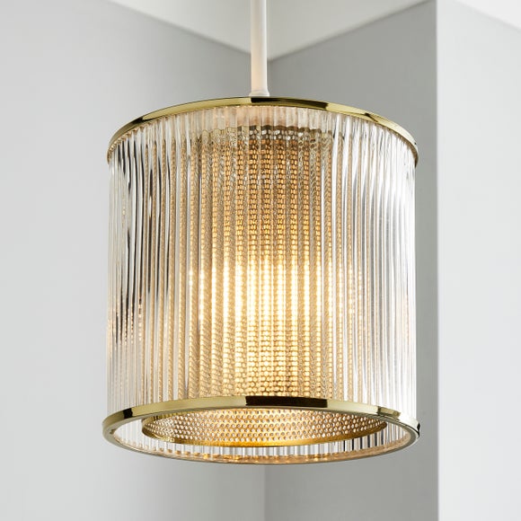 Kruze Glass Easy Fit Pendant Shade - image 1