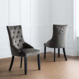 Veneto Set Of 2 Knockerback Dining Chairs - thumbnail 1