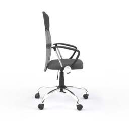 Orlando Office Chair Grey, Faux Leather - thumbnail 4