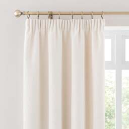Churchgate Woodhouse Boucle Pencil Pleat Curtains - thumbnail 1