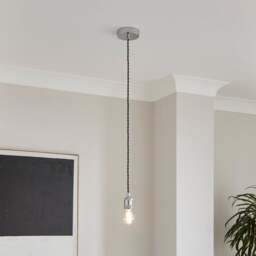 Charlie Industrial Adjustable Pendant Flex Ceiling Light Cable - thumbnail 1