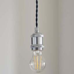 Charlie Industrial Adjustable Pendant Flex Ceiling Light Cable - thumbnail 3