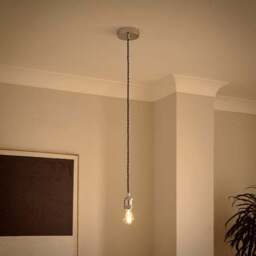 Charlie Industrial Adjustable Pendant Flex Ceiling Light Cable - thumbnail 2