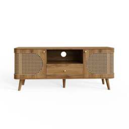 "Sorrel Wide TV Unit for TVs up to 55"", Wood Effect" - thumbnail 5