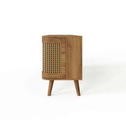"Sorrel Wide TV Unit for TVs up to 55"", Wood Effect" - thumbnail 6