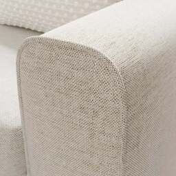 Abel Basketweave Corner Sofa - thumbnail 4