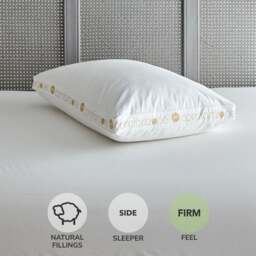 Comfortzone Duck Feather Side Sleeper Box Pillow - thumbnail 1
