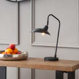 Toulon Matt Black Task Table Lamp - thumbnail 1