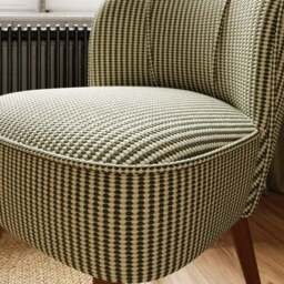 Elsie Bobble Chenille Cocktail Chair - thumbnail 4