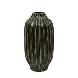 Organic Ribbed Ceramic Vase - thumbnail 5