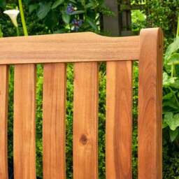 Beeley Small Outdoor Bench - thumbnail 5