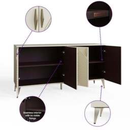 Ava Large Sideboard - thumbnail 4