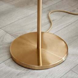 Kira 4 Light Tortoiseshell Floor Lamp - thumbnail 4