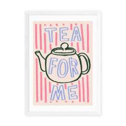 East End Prints Tea For Me Print - thumbnail 2