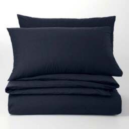 Pure Cotton Plain Dye Duvet Cover - thumbnail 3
