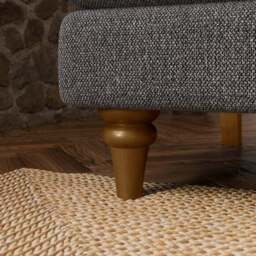 Beatrice II Soft Tonal Chenille 3 Seater Sofa Bed - thumbnail 5