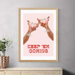 East End Prints Keep 'Em Coming by Honey Island Studio - thumbnail 1
