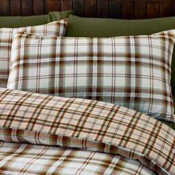 Catherine Lansfield Kelso Check Polycotton Duvet Cover & Pillowcase Set - thumbnail 2