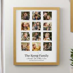 Personalised Family Multi Photo Frame - thumbnail 1