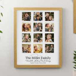 Personalised Family Multi Photo Frame - thumbnail 2