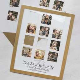 Personalised Family Multi Photo Frame - thumbnail 3