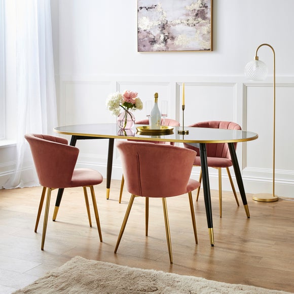 Kendall Dining Chair, Velvet - image 1