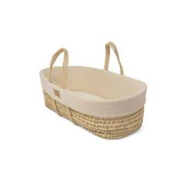 Clair De Lune Organic Moses Basket with Rocking Stand - thumbnail 4