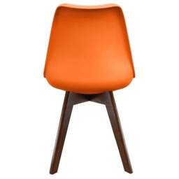 Fusion Living Soho Plastic Dining Chair with Squared Legs - thumbnail 6
