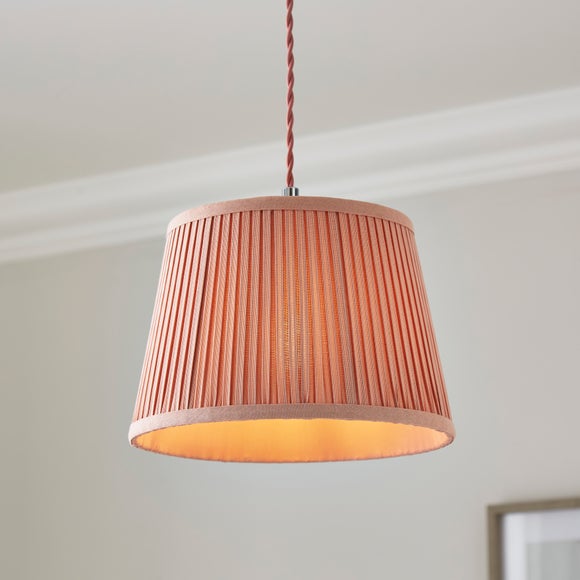 Polly Pleated Drum Lamp Shade - image 1