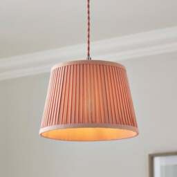 Polly Pleated Drum Lamp Shade