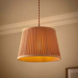 Polly Pleated Drum Lamp Shade - thumbnail 2