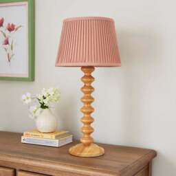 Polly Pleated Drum Lamp Shade - thumbnail 3