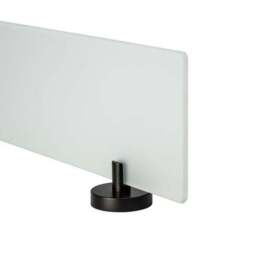 Epsom Flexi-FixTM Matt Black Glass Shelf - thumbnail 4