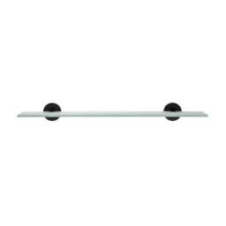 Epsom Flexi-FixTM Matt Black Glass Shelf - thumbnail 2
