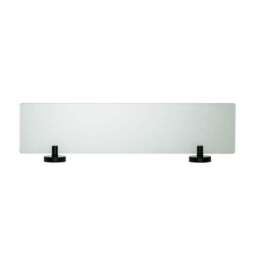 Epsom Flexi-FixTM Matt Black Glass Shelf - thumbnail 3