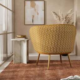 Bella Cut Geometric Cocktail Chair - thumbnail 2