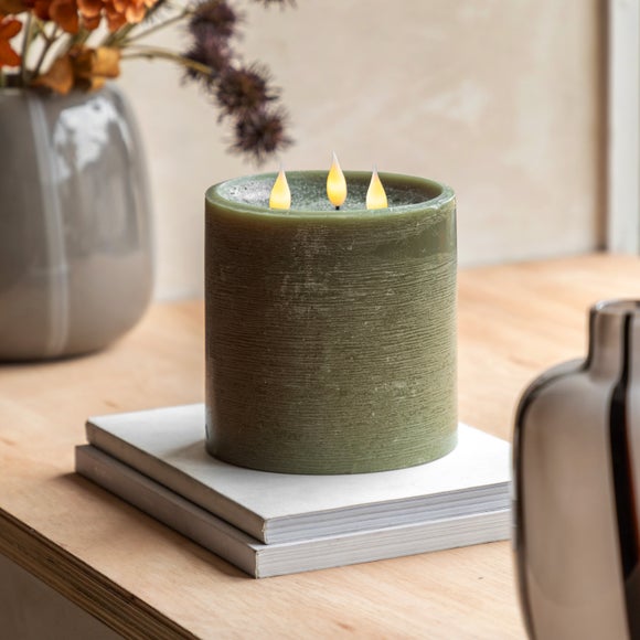 Cedar & Sage Multi Wick LED Candle - image 1