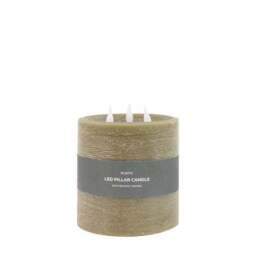 Cedar & Sage Multi Wick LED Candle - thumbnail 4