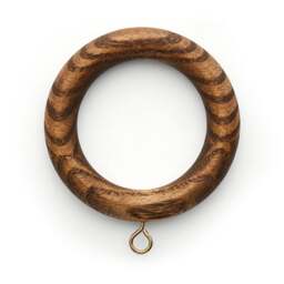 Pack of 6 Ashwood Curtain Rings - thumbnail 1