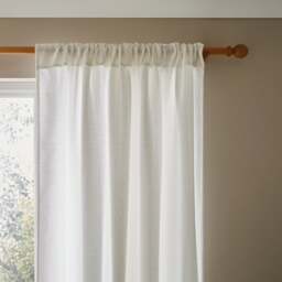 Octavia Textured Slot Top Voile Panel