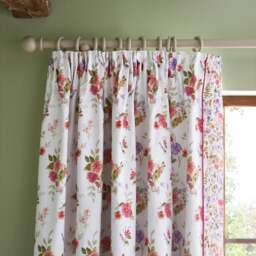 Dorma Modern Ditsy Blackout Pencil Pleat Curtains - thumbnail 1