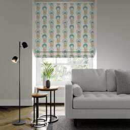 Scandi Floral Made to Measure Roman Blind - thumbnail 1