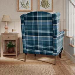Charnwood Check Grande Armchair - thumbnail 2
