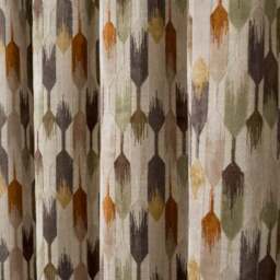 Kelso Cut Velvet Pencil Pleat Curtains - thumbnail 5