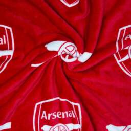 Arsenal Combo Fleece Blanket 100cm x 150cm - thumbnail 2