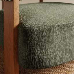 Fallon Cut Velvet Accent Chair - thumbnail 4