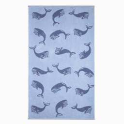 Webster Whale 100% Cotton Towel - thumbnail 3