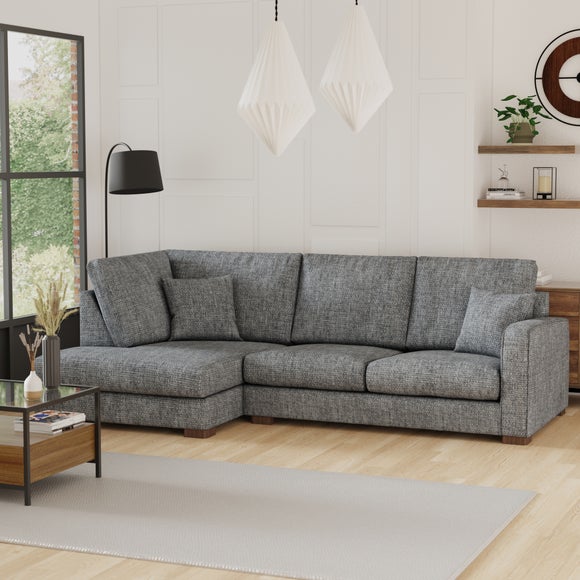 Carson Deep Sit Chunky Chenille Corner Sofa - image 1